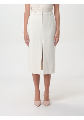 Skirt THEORY Woman color Ivory