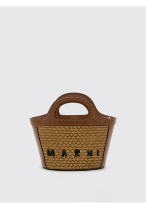 Handbag MARNI Woman color Brown