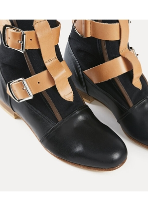 Vivienne Westwood Seditionaries Boot Leather Black 3-36 Unisex