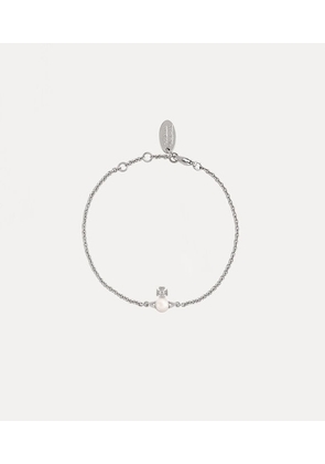 Vivienne Westwood Balbina Bracelet Silver Glass Pearls Women