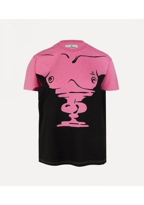 Vivienne Westwood Woman Bust Classic T-shirt Cotton Pink XS Unisex