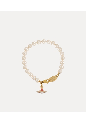 Vivienne Westwood Simonetta Pearl Bracelet Gold Swarovski Pearls Women