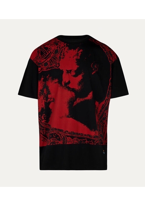 Vivienne Westwood Kiss Oversized T-shirt Cotton Black XS Unisex