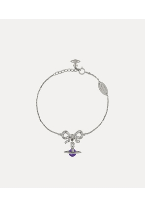 Vivienne Westwood Octavie Bracelet Platinum Silver / Zirconia Women