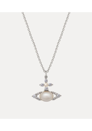 Vivienne Westwood Ada Pendant Silver Zirconia / Glass Pearls Women