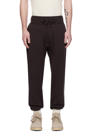 RRL Black Garment-Dyed Sweatpants