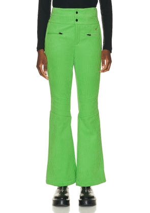 Perfect Moment Aurora Flare Pant in Pear Green - Green. Size L (also in M, S, XS).