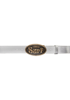 ERL Silver 'Surf' Belt
