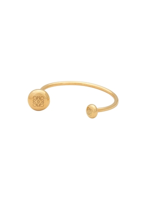 Loewe Anagram Pebble Cuff Bracelet in Gold - Metallic Gold. Size S (also in ).