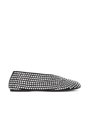 KHAITE Marcy Flat in Crystals - Black. Size 36 (also in 36.5, 37, 37.5, 38, 38.5, 39, 39.5, 40, 41).