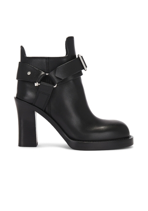 Burberry Stirrup Low Bootie in Black - Black. Size 36 (also in 37, 37.5, 38, 38.5, 39, 39.5, 41).