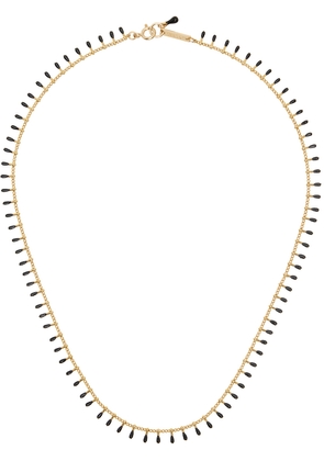 Isabel Marant Gold & Black Casablanca Necklace