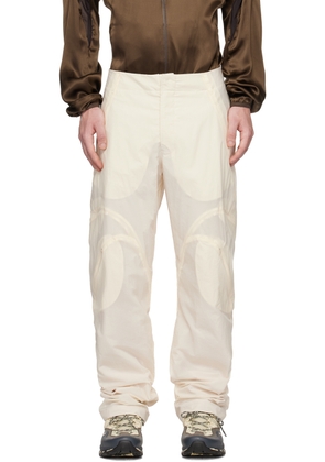 POST ARCHIVE FACTION (PAF) Off-White 5.0+ Center Trousers