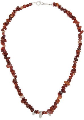 Isabel Marant Orange Pepite Necklace