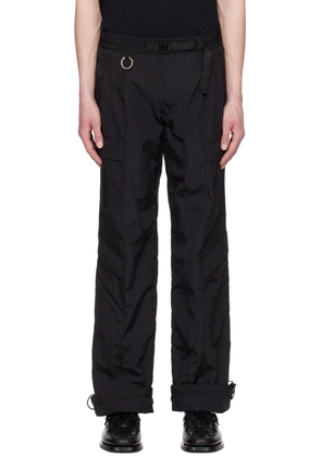 Th products Black Nerdrum Type-B Cargo Pants