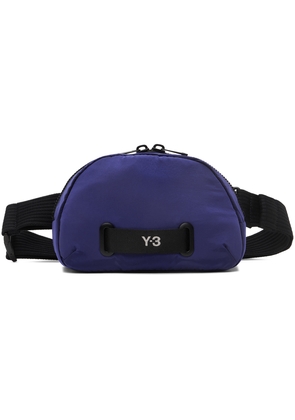 Y-3 Blue Crossbody Belt Bag