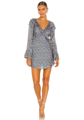 Free People Sweetest Thing Mini in Blue. Size 6, 8.