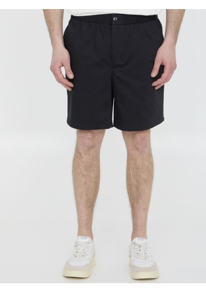 Ami Alexandre Mattiussi Cotton Bermuda Shorts