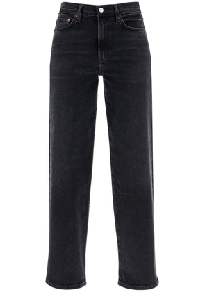 straight harper jeans for women - 25 Black