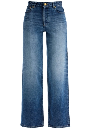 straight-cut elisabeth jeans - 25 Blue