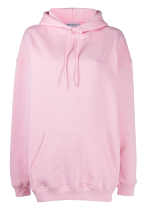 Balenciaga logo-embellished hoodie - Pink
