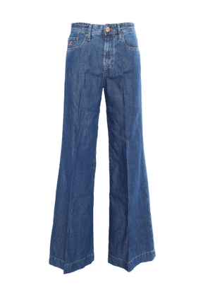 Jacob Cohen Blue Flared Jeans