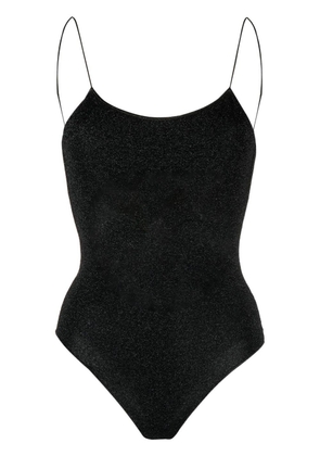 Oseree Black Lumiere Maillot One-piece Swimsuit