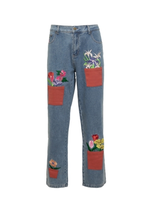 Kidsuper Flower Jeans