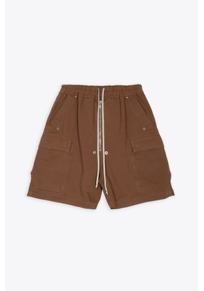 DRKSHDW Cargobela Shorts Brown Cotton Baggy Cargo Shorts - Cargobela Shorts