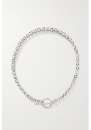 Isabel Marant - Crystal-embellished Silver-tone Necklace - One size