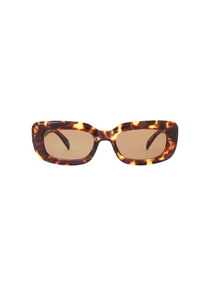 AIRE Orbit Sunglasses in Brown.