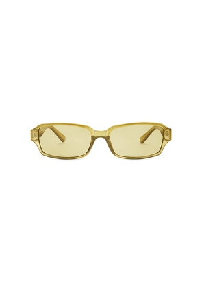 AIRE Crater Sunglasses in Tan.