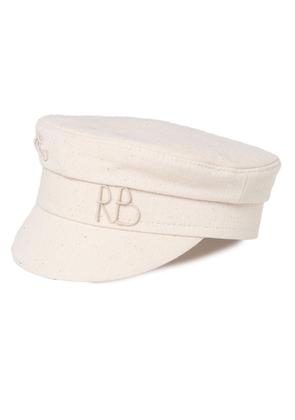 Ruslan Baginskiy Beige Cotton Baker Boy Hat