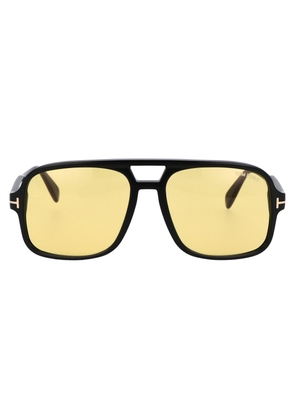 Tom Ford Eyewear Falconer Square Frame Sunglasses