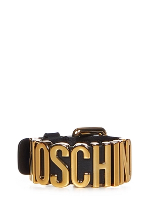 Moschino Logo-embossed Buckle Fastened Bracelet