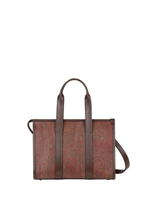 Etro Brown Paisley Small Handbag