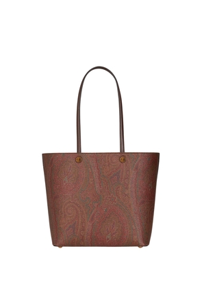 Brown Etro Essential Medium Shopping Bag