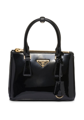 Prada Galleria patent leather mini bag - Black