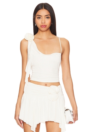 Lovers and Friends Casey Top in White. Size L, S, XL, XS.
