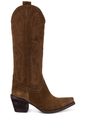 Jeffrey Campbell Rancher-K Boot in Brown. Size 9.5.