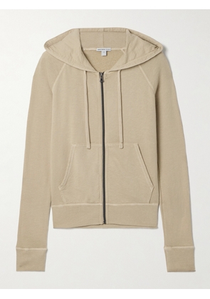 James Perse - French Cotton-terry Hoodie - Neutrals - 0,1,2,3,4