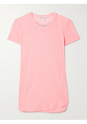 James Perse - Slub Cotton-jersey T-shirt - Pink - 0,1,2,3,4