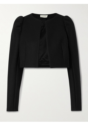 Dries Van Noten - Cropped Wool-blend Jacket - Black - FR34,FR36,FR38,FR40,FR42,FR44