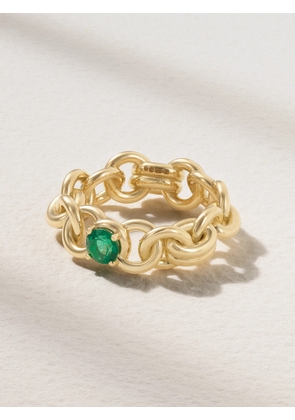 Spinelli Kilcollin - Serpens Large 18-karat Gold Emerald Ring - Green - 5,6
