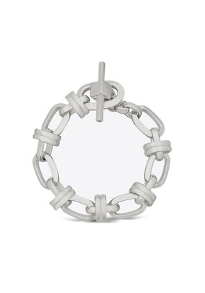 Saint Laurent deco chain bracelet - Silver