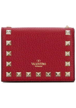 Valentino Garavani Valentino Rockstud wallet - Red