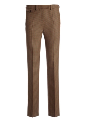 Bally pressed-crease tailored trousers - Brown