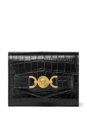 Versace Medusa leather wallet - Black