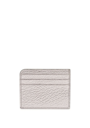 Maison Margiela Four Stitches leather card holder - Silver