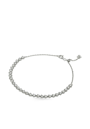 Lark & Berry 14kt white gold Modernist tennis bracelet - Silver